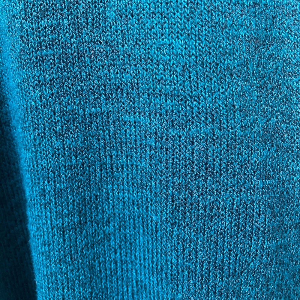 Free People Teal Twist back sweater - Picture 4 of 4